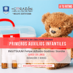 Taller pregrabado: primeros auxilios infantiles